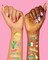 Party Supplies Metallic Tattoos - 52 styles | Cinco De Mayo Decorations, Final Fiesta Bachelorette + Mexican Decor